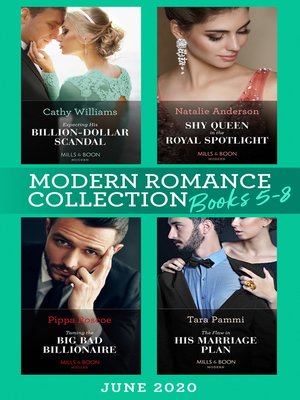 cover image of Modern Romance June 2020 Books 5-8